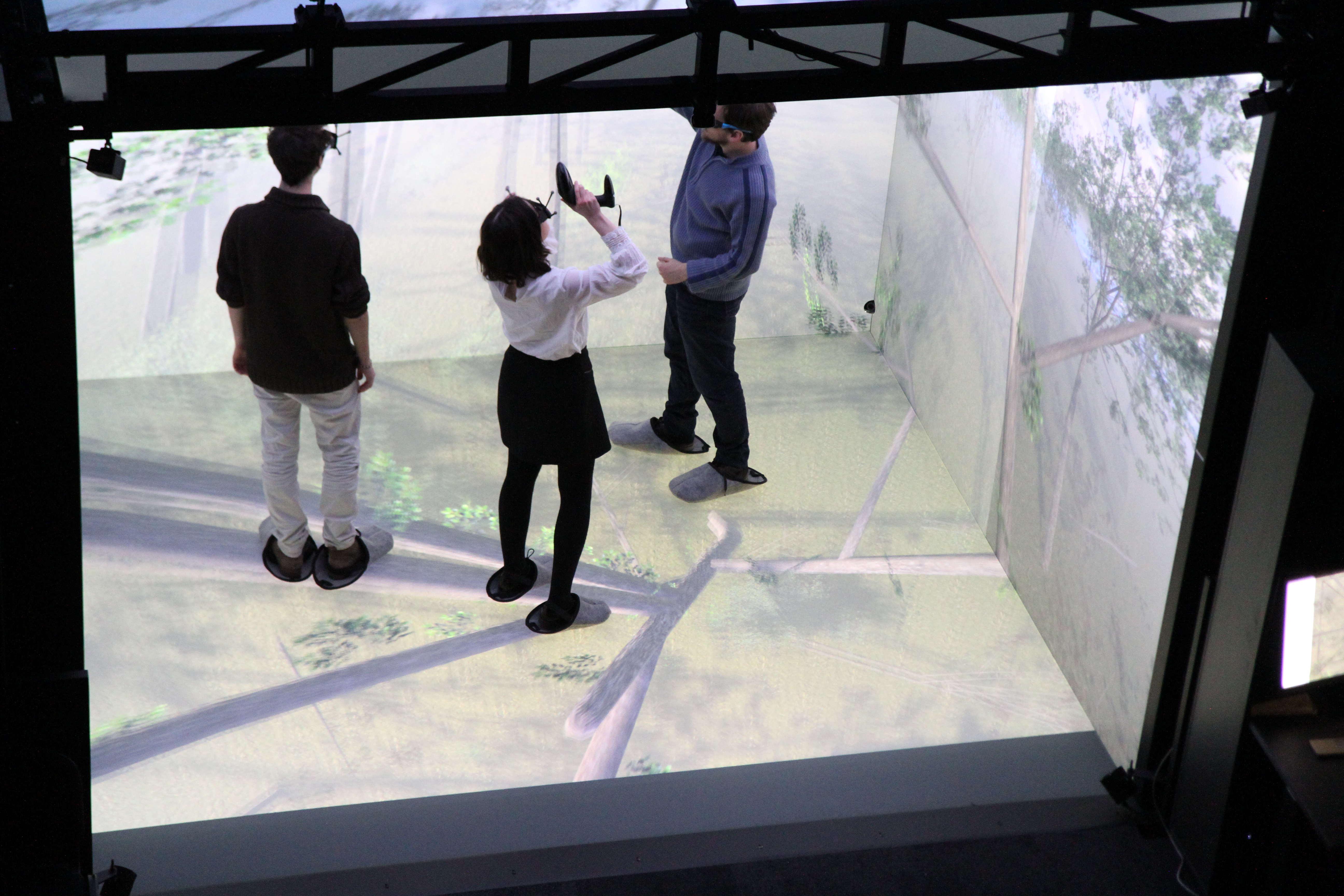 French Engineering School with Virtual Immersion Room