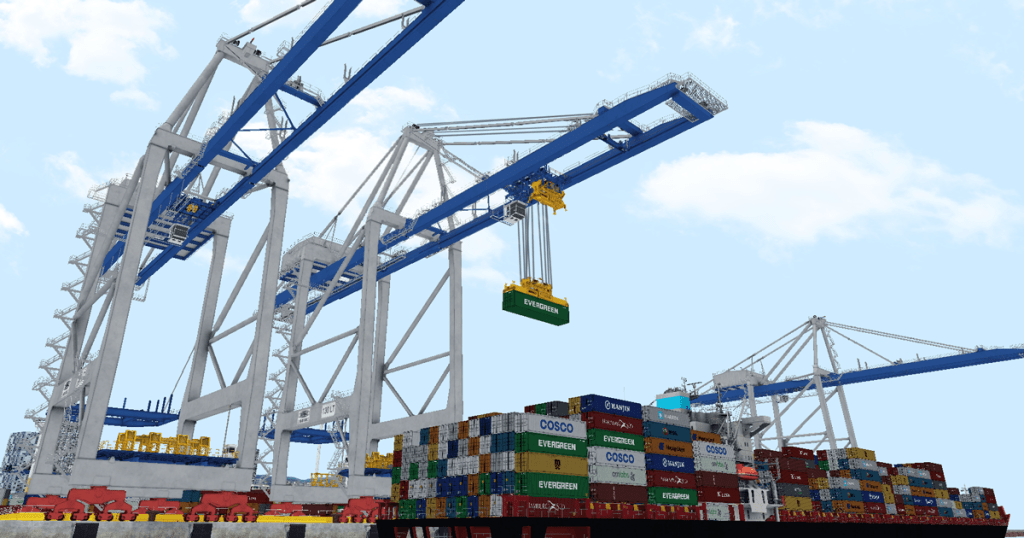 maritime and ports simulation