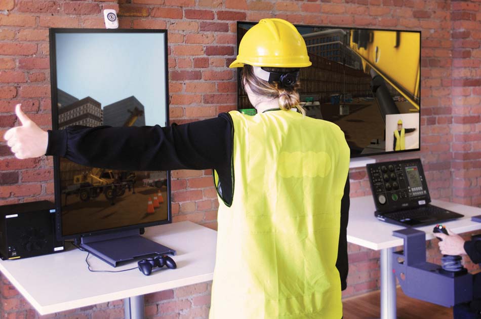 Construction Equipment Operator Training Simulators for signaller